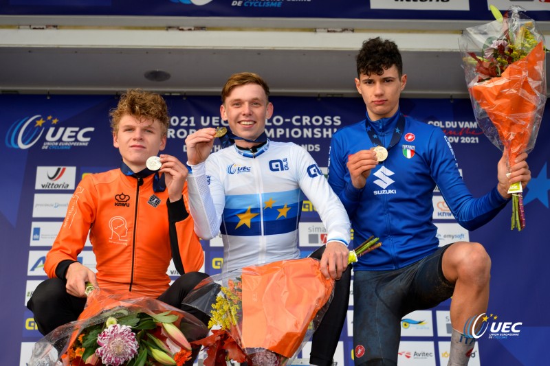 2021 UEC Cyclo-cross European Championships - Col du Vam - Drenthe - Men Junior - 07/11/2021 -  - photo Tommaso Pelagalli/BettiniPhoto?2020